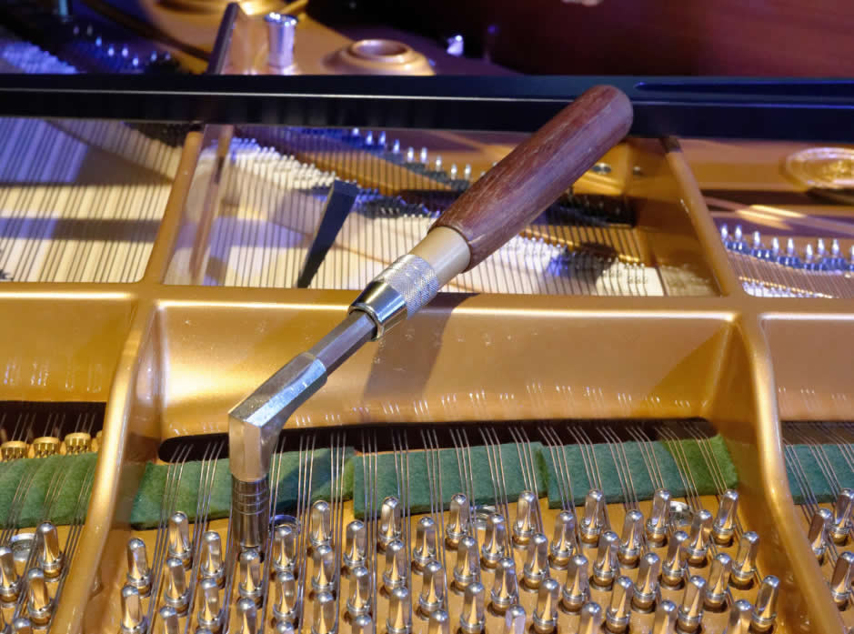 Servicio de afinación de piano tras el traslado