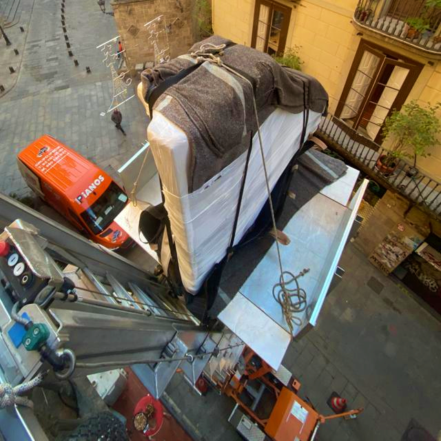 Plataforma mudanza piano